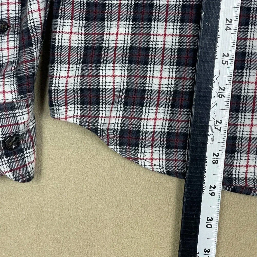 J.Crew Brushed Twill Button‎ Up Long Sleeve Shirt Mens M Slim Fit Multicolor